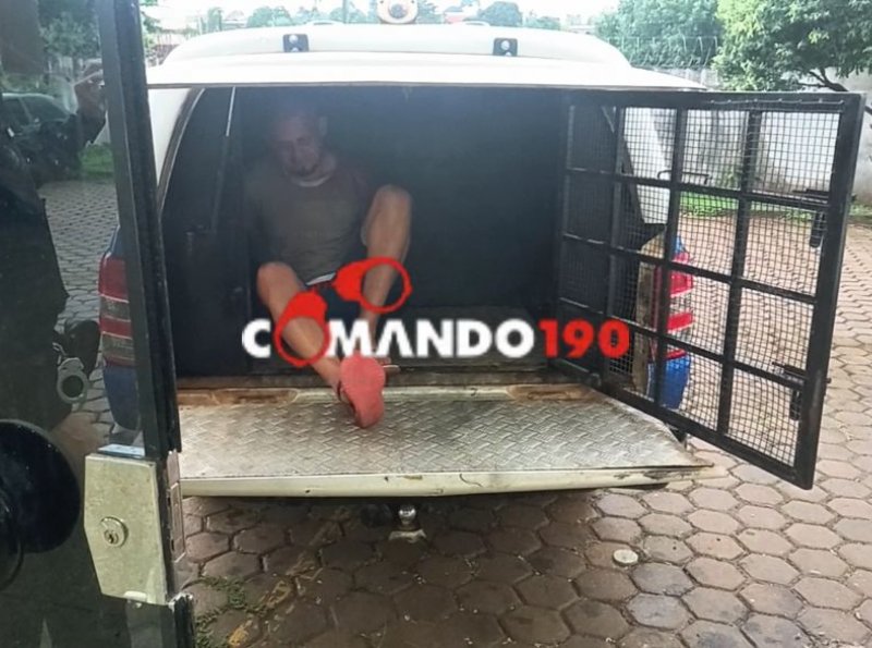 Homem sofre tentativa de homicídio e suspeito vai preso em Ji-Paraná.