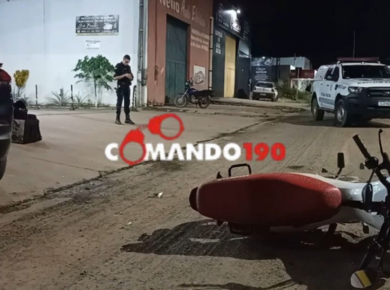 Acidente entre Entregador de Delivery e Veículo na Avenida Brasil em Ji-Paraná 