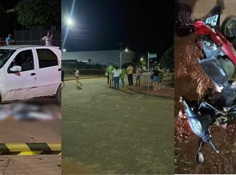 Mulher morre após colidir com carro na cidade de Cerejeiras
