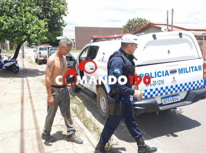 Homem é preso após invadir residência e subir no forro em Ji-Paraná